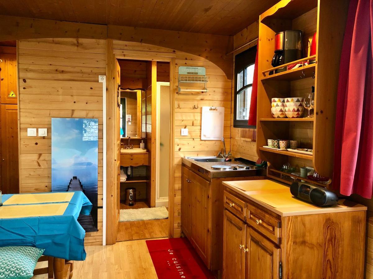 Millygite Roulotte - 4 Seasons Chalet-On-Wheels Exterior foto