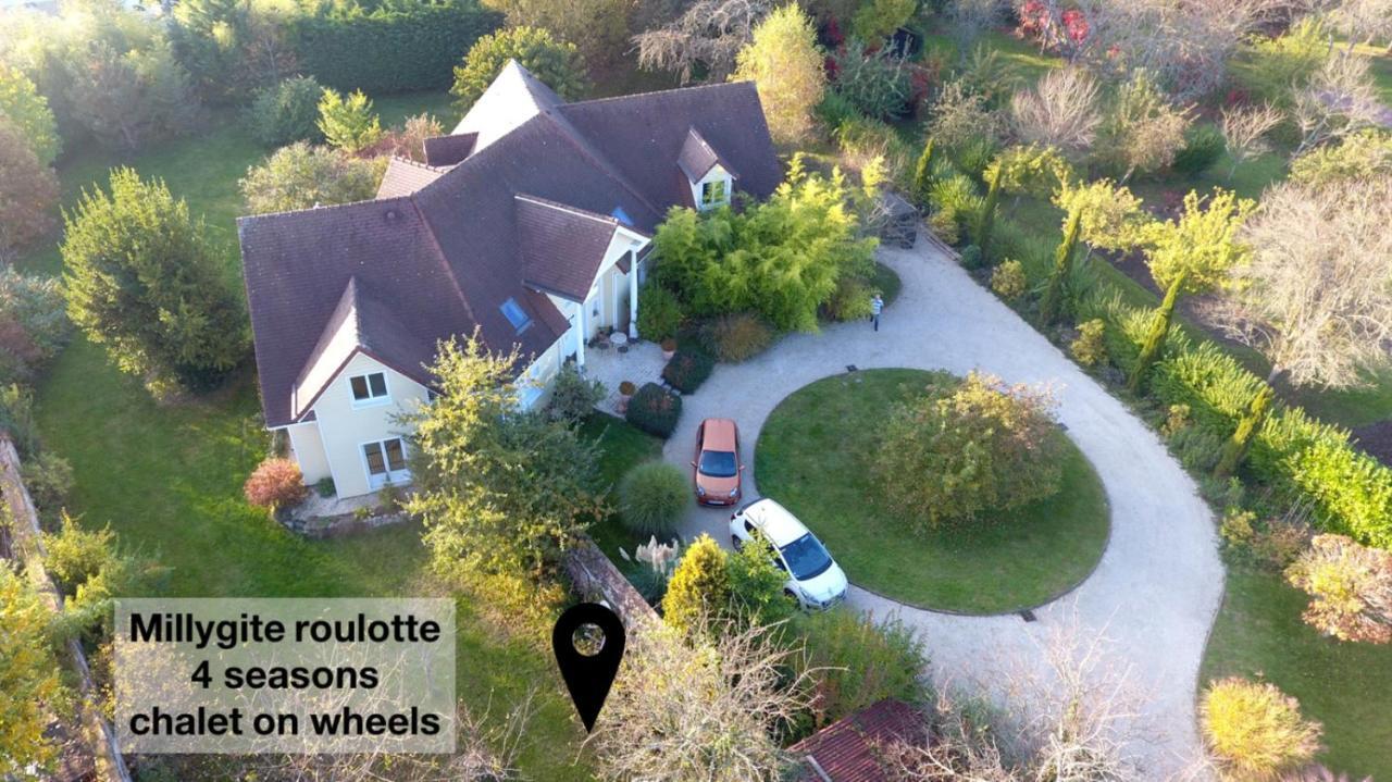 Millygite Roulotte - 4 Seasons Chalet-On-Wheels Exterior foto